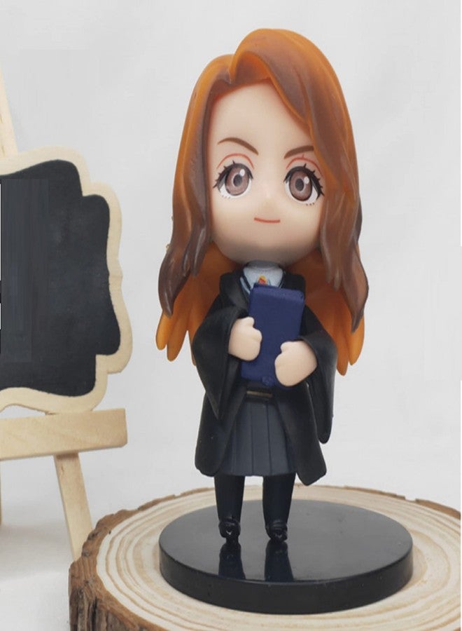 AUGEN Harry Potter Action Figures Limited Edition for Car Dashboard, Decoration, Cake, Office Desk & Study Table B-(9cm)(Pack of 6) - Image 4